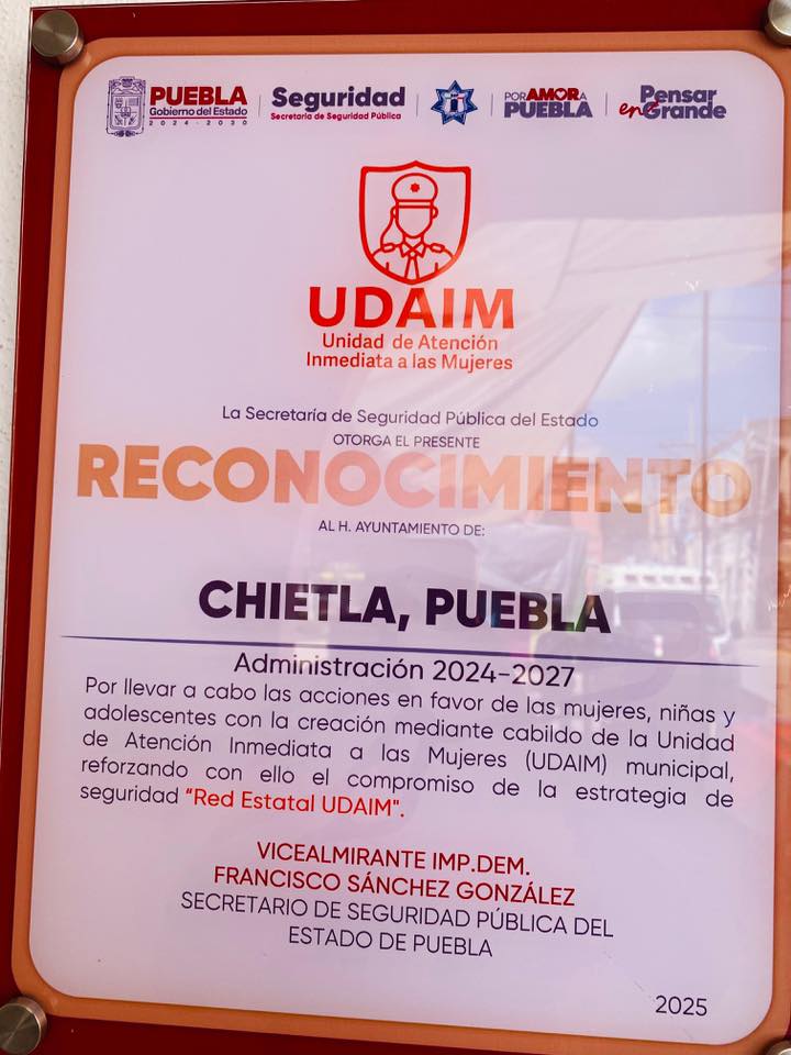 ¡En Chietla, las mujeres no están solas! 